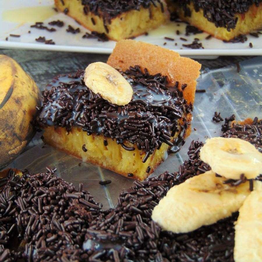 Martabak Pisang Cokelat